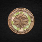 Монета коін ракетних військ та артилерії