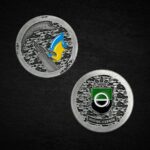 Монета коін Бахмут - Місце Героїв - Зображення 3