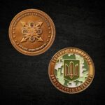 Монета коін військ зв'язку ЗСУ - Зображення 3