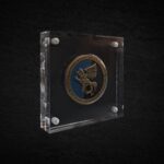 Прозора підставка під монету